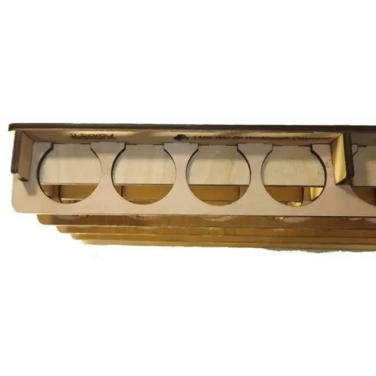 Us Stock Lmg Wo-06 Wall-mounted Paint Module 40/35 Mm, Laser Model Graving, Storage Shelf