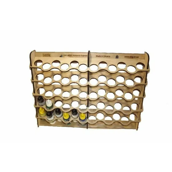 LMG WO-07 Wall-mounted paint module 60*25 mm, Laser Model Graving, storage shelf