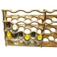 Us Stock Lmg Wo-07 Wall-mounted Paint Module 60/25 Mm, Laser Model Graving, Storage Shelf