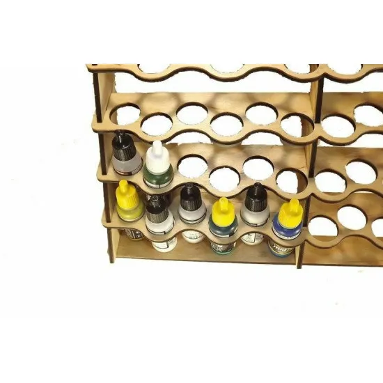 LMG WO-07 Wall-mounted paint module 60*25 mm, Laser Model Graving, storage shelf