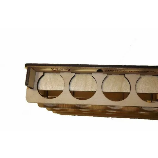 LMG WO-08 Wall-mounted paint module 20*35 mm, Laser Model Graving, storage shelf