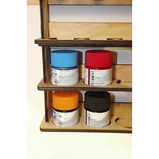 LMG WO-08 Wall-mounted paint module 20*35 mm, Laser Model Graving, storage shelf