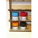 LMG WO-08 Wall-mounted paint module 20*35 mm, Laser Model Graving, storage shelf