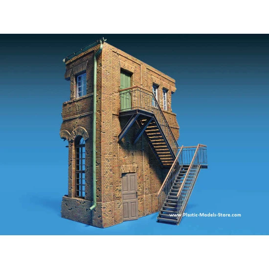 Factory Corner With Steps building 1/35 Miniart 35544 Factory Corner With Steps building 1/35 Miniart 35544