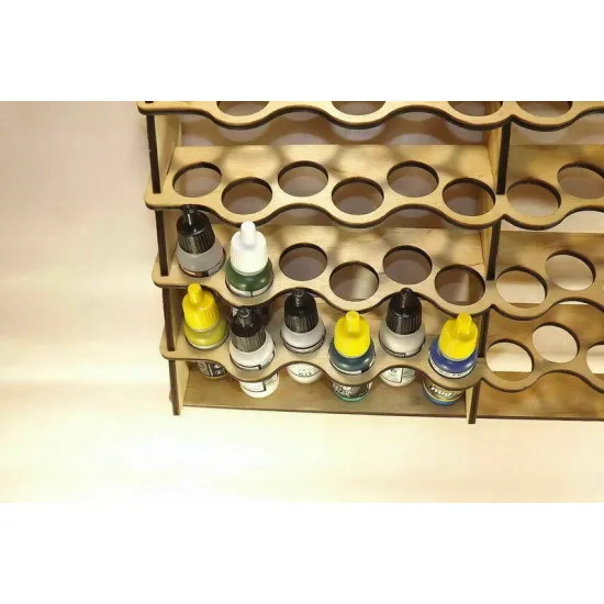 LMG WO-09 Wall-mounted paint module 30*25 mm, Laser Model Graving, storage shelf