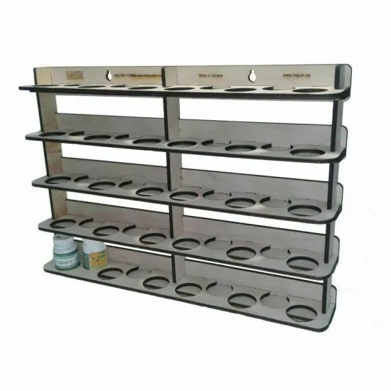 LMG WO-13 Wall-Mounted Paint Module for tanks, diameter of 30 mm, storage shelf