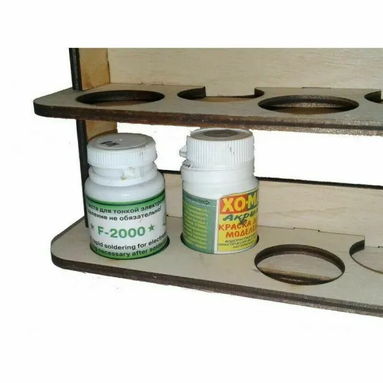 LMG WO-13 Wall-Mounted Paint Module for tanks, diameter of 30 mm, storage shelf