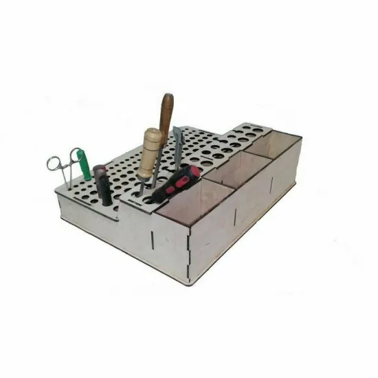 LMG WO-17 Stand For Tools, Unassembled, Kit do not contain glue, storage shelf