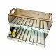 LMG WO-20 Double paint storage stand 80x25-35 mm (Plywood Unassembled), shelf