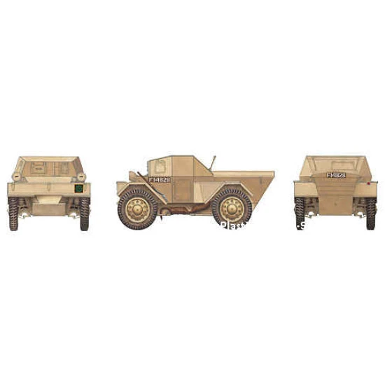 SCOUT CAR DINGO Mk.Ia w/CREW 1/35 Miniart 35087