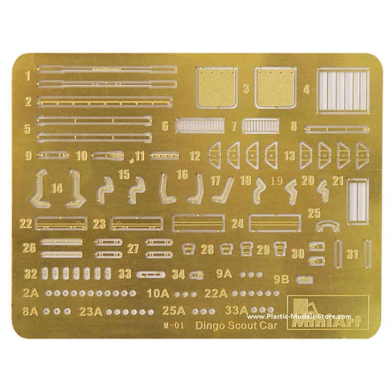 SCOUT CAR DINGO Mk.Ia w/CREW 1/35 Miniart 35087