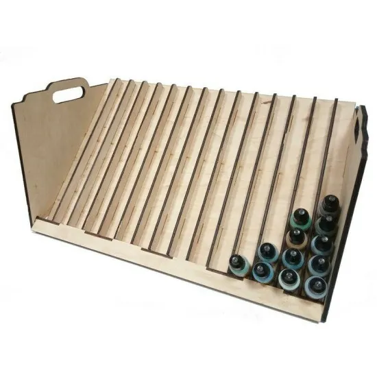 LMG WO-24 Paint Stand 180x25mm storage shelf Laser Model Graving, storing system