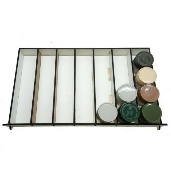 LMG WO-27 Paint Stand 50*30-35 mm Double storage shelf, Laser Model Graving