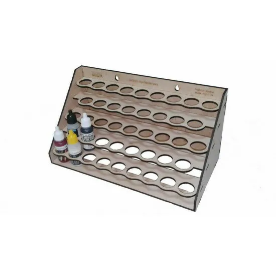 LMG WO-1209 Stand for paint 43x25mm, Laser Model Graving, storage shelf