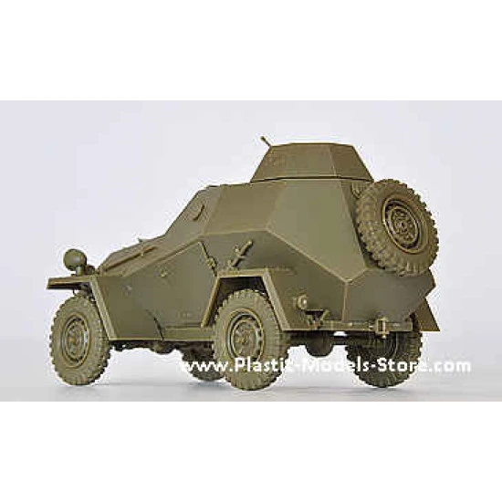 BA-64B Soviet Armoured Car w/Crew 1/35 Miniart 35097