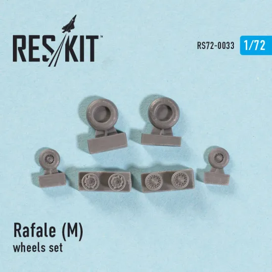 Dassault Rafale (M) wheels set 1/72 Reskit RS72-0033