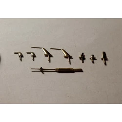 PITOT AND ANTENNA FOR PIPER PA-47 A-MODEL MODEL KIT 1/72 MINI WORLD 7263A