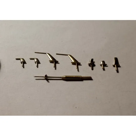 PITOT AND ANTENNA FOR PIPER PA-47 A-MODEL MODEL KIT 1/72 MINI WORLD 7263A