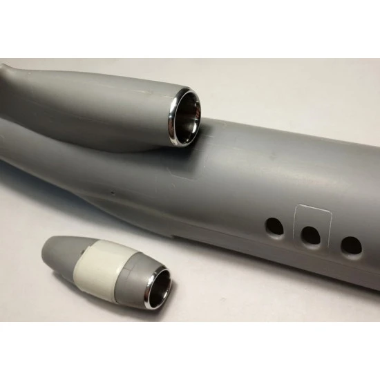 AIR INTAKES,ANTENNAS FOR D.FALCON 50 FAMILY AMODEL KIT 1/72 MINI WORLD 7266
