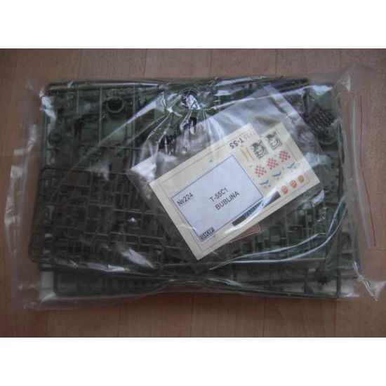 T-55C1 Bublina tank with mine sweeper KMT-6 1/35 SKIF 224