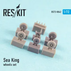 Sea King (all versions) wheels set 1/72 Reskit RS72-0042