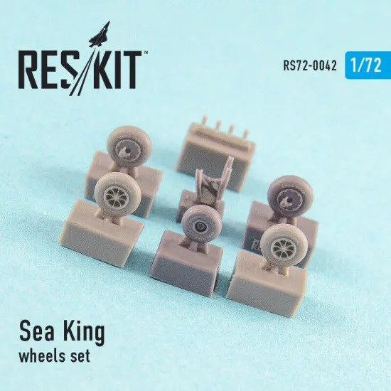 Sea King (all versions) wheels set 1/72 Reskit RS72-0042