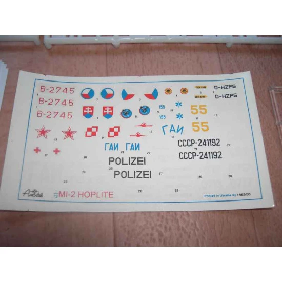 Mil Mi-2 Soviet helicopter 1/72 Sky-High 7226