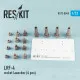 LRF-4 rocket launcher (4 pcs) 1/72 Reskit RS72-0049