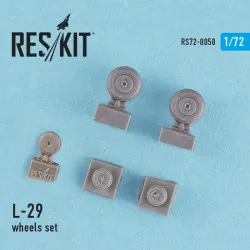 Resin wheels set for L-29 1/72 Reskit RS72-0058