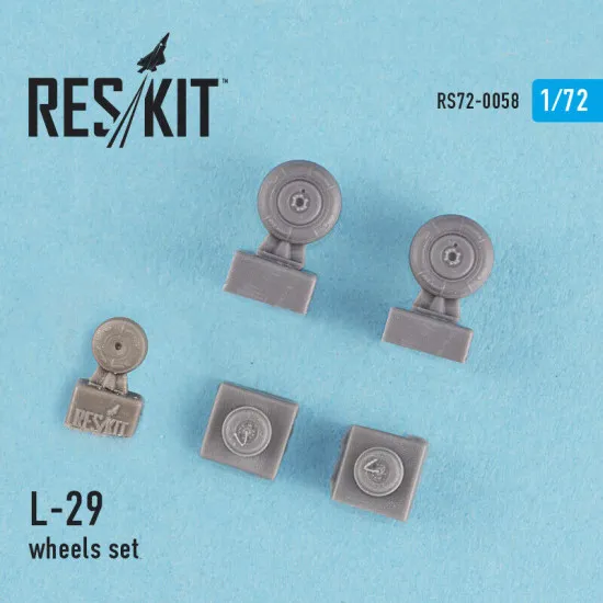 Resin wheels set for L-29 1/72 Reskit RS72-0058