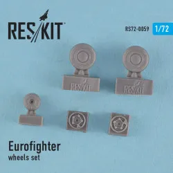 Eurofighter Typhoon wheels set 1/72 Reskit RS72-0059