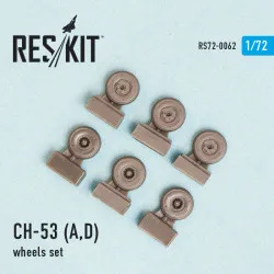 Resin wheels set for CH-53 (A,D) 1/72 Reskit RS72-0062