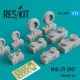 Mikoyan MiG-29 SMT wheels set 1/72 Reskit RS72-0090