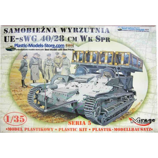 Renault Chenillette UE sWG 40/28cm WK FL 1/35 Mirage 35518