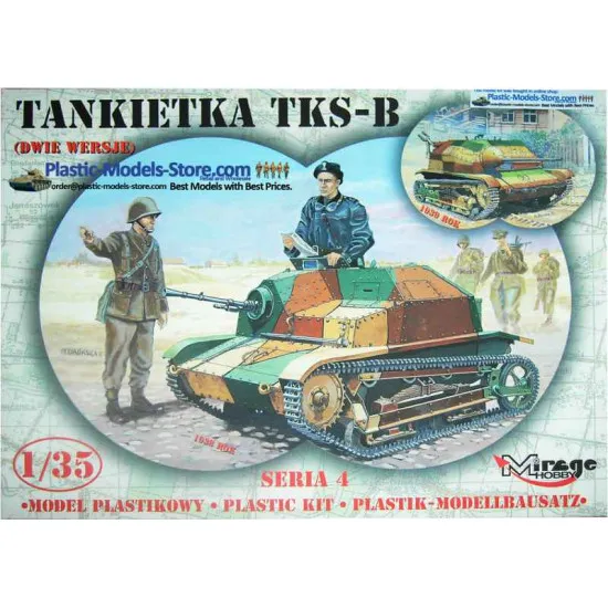 Polish TKS-B Tankette 1/35 Mirage Hobby 35413 Polish TKS-B Tankette 1/35 Mirage Hobby 35413