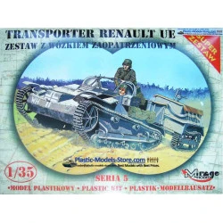 Renault Chenillette UE Transporter with Trailer 1/35 Mirage 35514