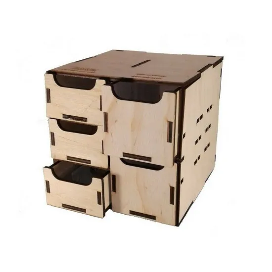 LMG WO-1214 Module With Drawers Narrow, size 152x150x150 mm, storage shelf