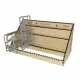 LMG WO-1215 Stand for gate, for modular workstation, storage shelf for paint