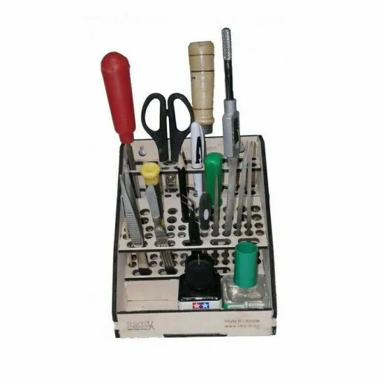 LMG WO-1219 Tool stand (Unassembled Plywood), Size 150x150x150 mm, storage shelf