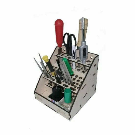 LMG WO-1219 Tool stand (Unassembled Plywood), Size 150x150x150 mm, storage shelf