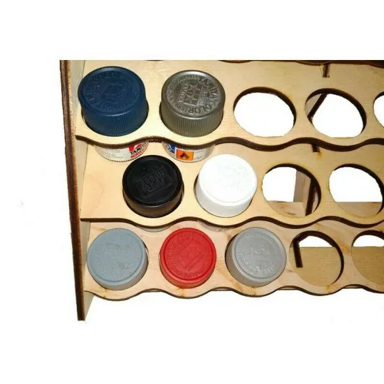 LMG WO-1223 Wall Paint Stand, size 300x300x50 mm, shelf, Laser Model Graving