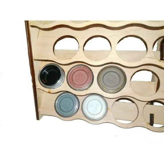 LMG WO-1225 Wall Paint Stand, size 300x300x50 mm, shelf, Laser Model Graving