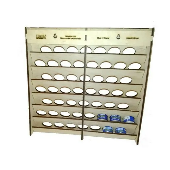 LMG WO-1225 Wall Paint Stand, size 300x300x50 mm, shelf, Laser Model Graving