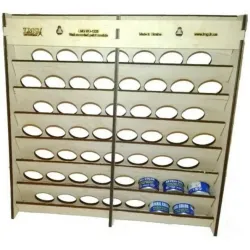 Us Stock Lmg Wo-1225 Wall Paint Stand, Size 300x300x50 Mm, Shelf, Laser Model Graving