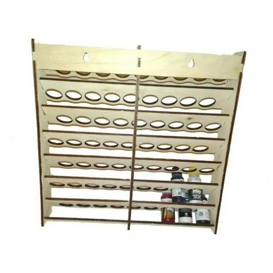 LMG WO-1226 Wall Stand For Paint, size 300x300x50 mm, shelf, Laser Model Graving