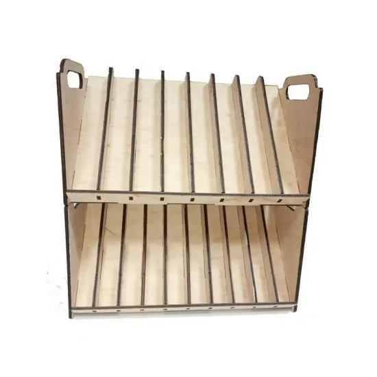 LMG WO-1228 Paint stand for 48 tanks with diameter 30-32 mm, Laser Model Graving