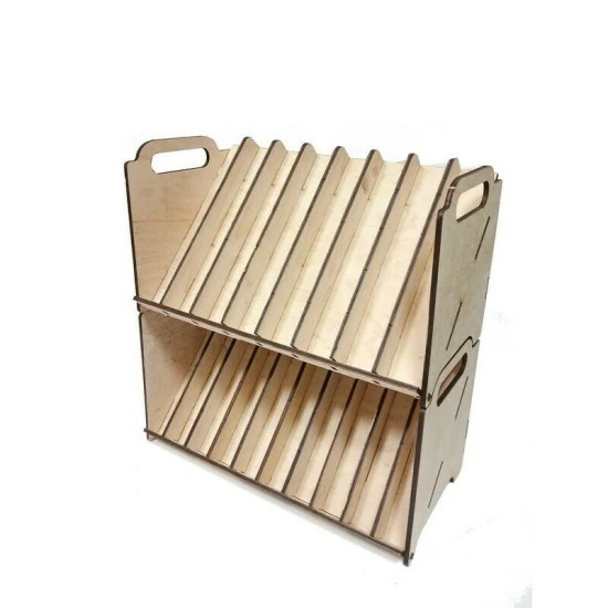 LMG WO-1229 Paint stand for 42 tanks with diameter 35 mm, Laser Model Graving