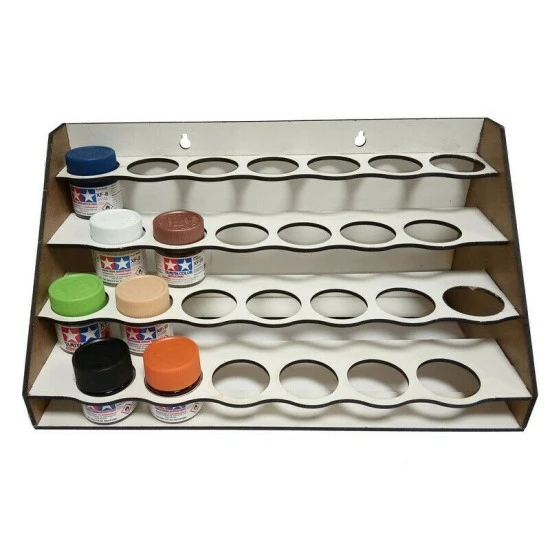 LMG WOH-1211 Paint stand for 26 tanks with, diameter 35 mm, Laser Model Graving