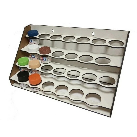 LMG WOH-1211 Paint stand for 26 tanks with, diameter 35 mm, Laser Model Graving