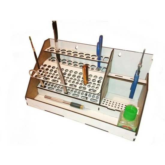 LMG WOH-1212 Tool stand, size 300x150x150 mm, storage shelf, Laser Model Graving